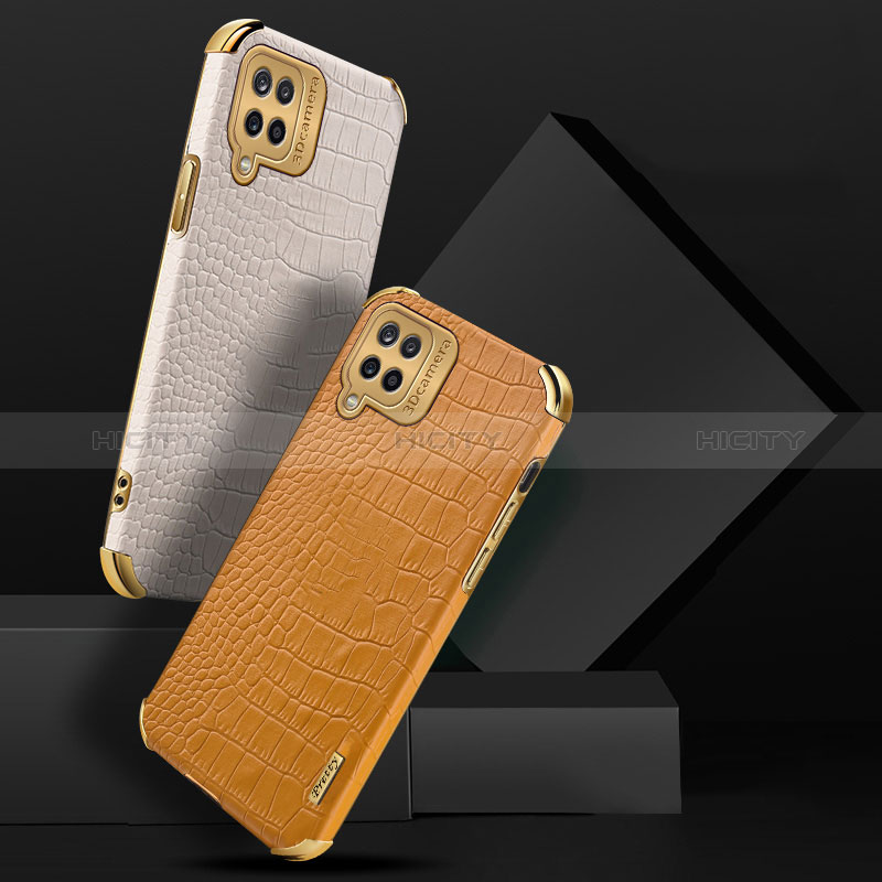 Coque Luxe Cuir Housse Etui pour Samsung Galaxy F12 Plus