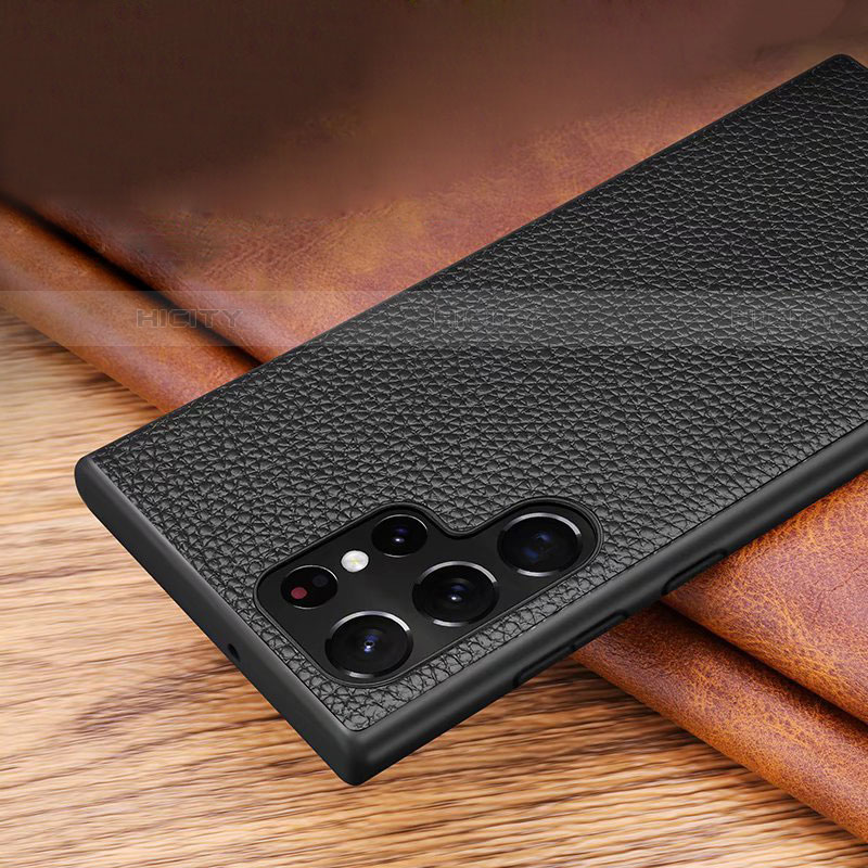 Coque Luxe Cuir Housse Etui pour Samsung Galaxy S22 Ultra 5G Plus