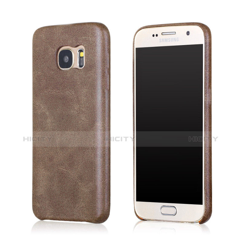 Coque Luxe Cuir Housse Etui pour Samsung Galaxy S7 G930F G930FD Plus