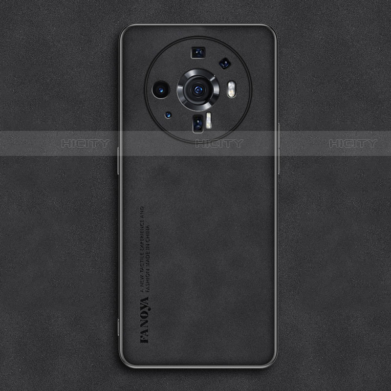 Coque Luxe Cuir Housse Etui pour Xiaomi Mi 12S Ultra 5G Noir Plus