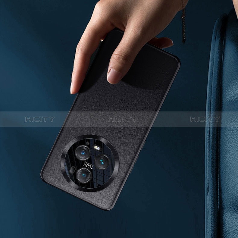 Coque Luxe Cuir Housse Etui QK1 pour Huawei Honor Magic5 Pro 5G Plus