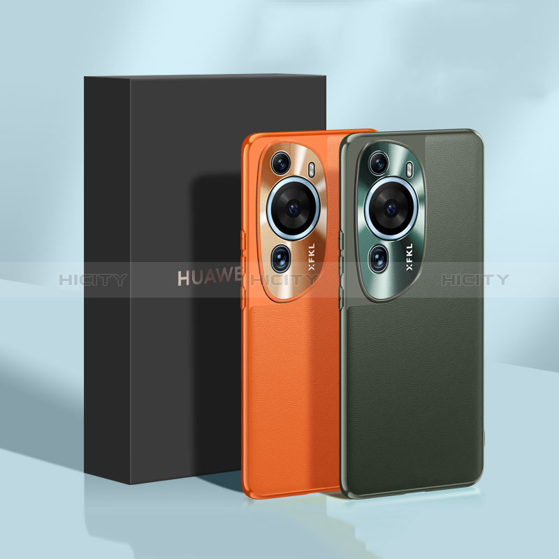 Coque Luxe Cuir Housse Etui QK1 pour Huawei P60 Art Plus