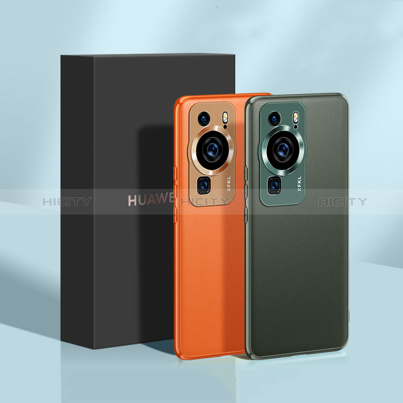 Coque Luxe Cuir Housse Etui QK1 pour Huawei P60 Pro Plus