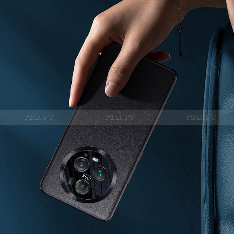 Coque Luxe Cuir Housse Etui QK5 pour Huawei Honor Magic5 Pro 5G Plus