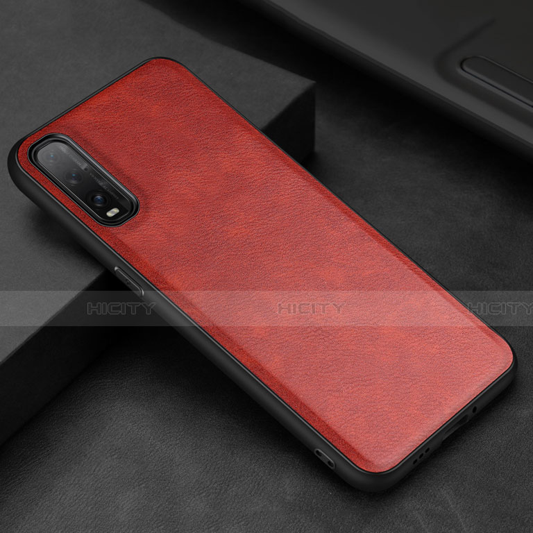 Coque Luxe Cuir Housse Etui R01 pour Oppo Find X2 Plus