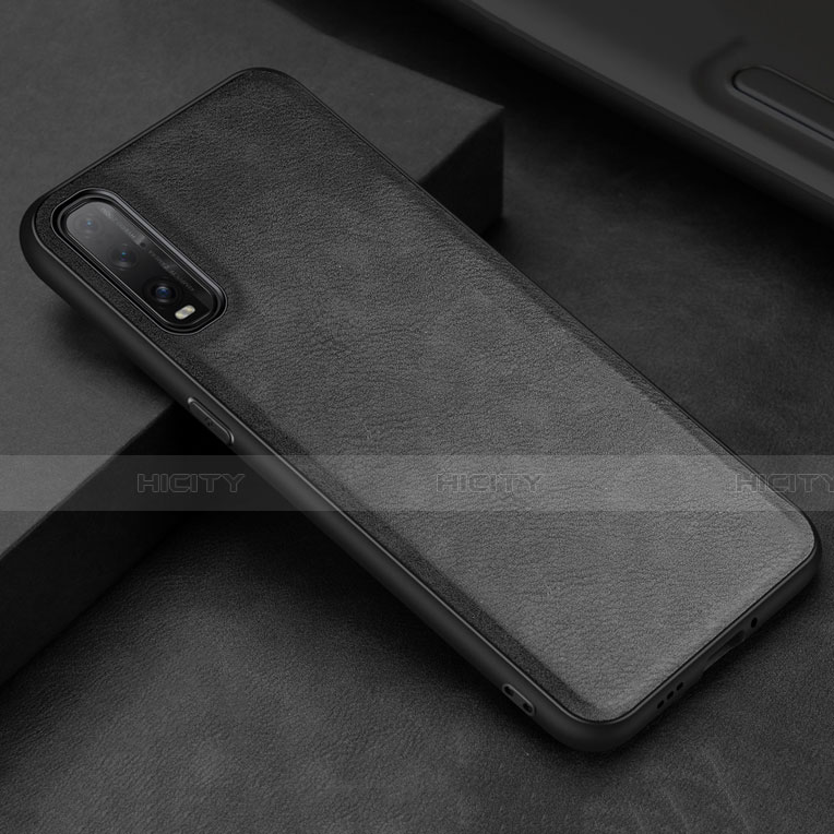 Coque Luxe Cuir Housse Etui R01 pour Oppo Find X2 Plus