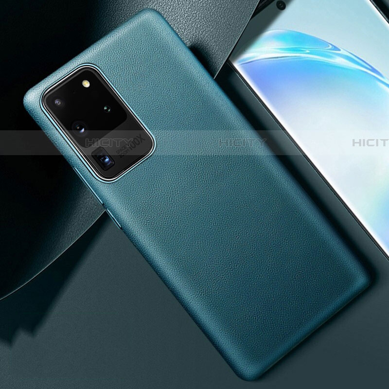 Coque Luxe Cuir Housse Etui R01 pour Samsung Galaxy S20 Ultra 5G Plus