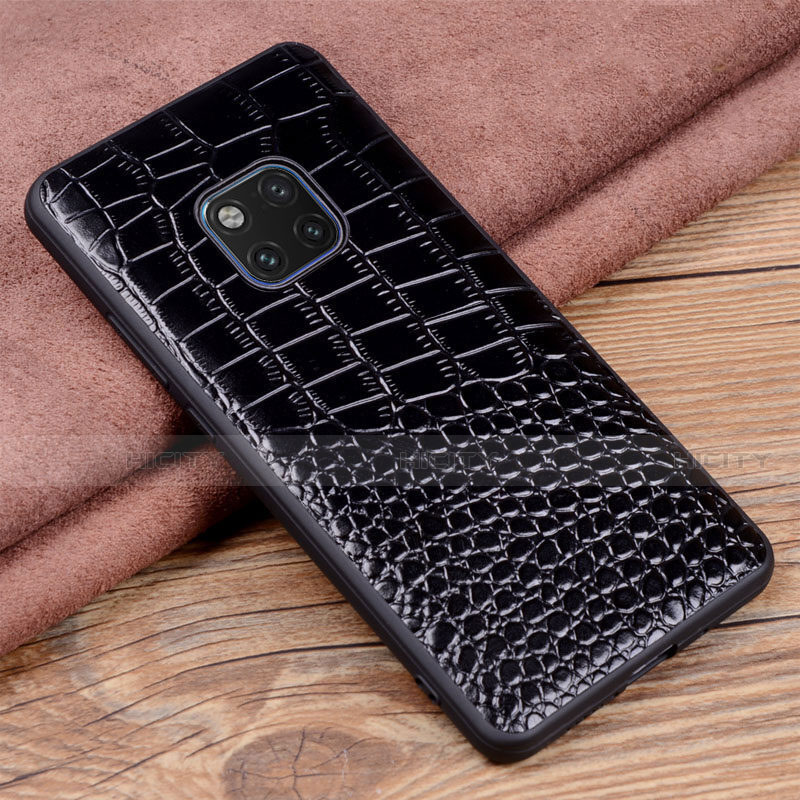 Coque Luxe Cuir Housse Etui R02 pour Huawei Mate 20 Pro Plus
