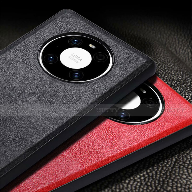 Coque Luxe Cuir Housse Etui R02 pour Huawei Mate 40 Pro Plus