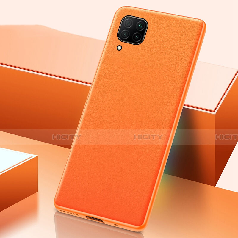 Coque Luxe Cuir Housse Etui R02 pour Huawei Nova 7i Orange Plus