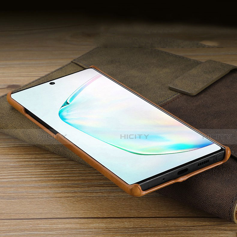 Coque Luxe Cuir Housse Etui R03 pour Samsung Galaxy Note 10 Plus 5G Plus