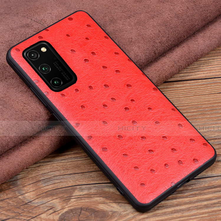 Coque Luxe Cuir Housse Etui R07 pour Huawei Honor View 30 5G Plus