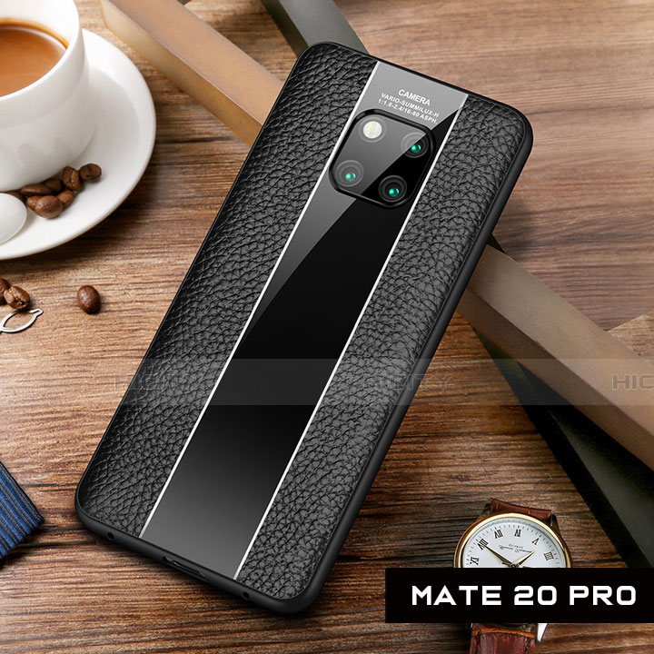 Coque Luxe Cuir Housse Etui S01 pour Huawei Mate 20 Pro Plus