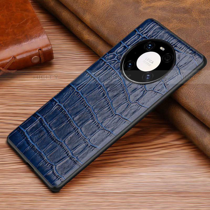 Coque Luxe Cuir Housse Etui S01 pour Huawei Mate 40 Plus