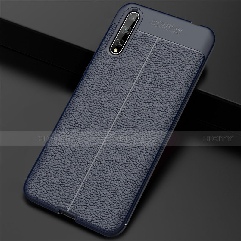Coque Luxe Cuir Housse Etui S01 pour Huawei Y8p Plus