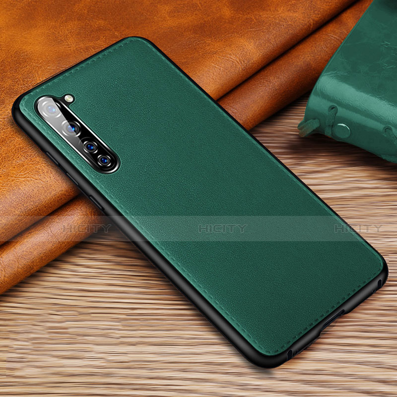 Coque Luxe Cuir Housse Etui S01 pour Oppo F15 Plus