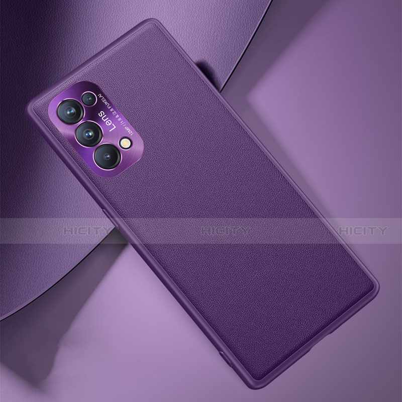 Coque Luxe Cuir Housse Etui S01 pour Oppo Find X3 Lite 5G Plus