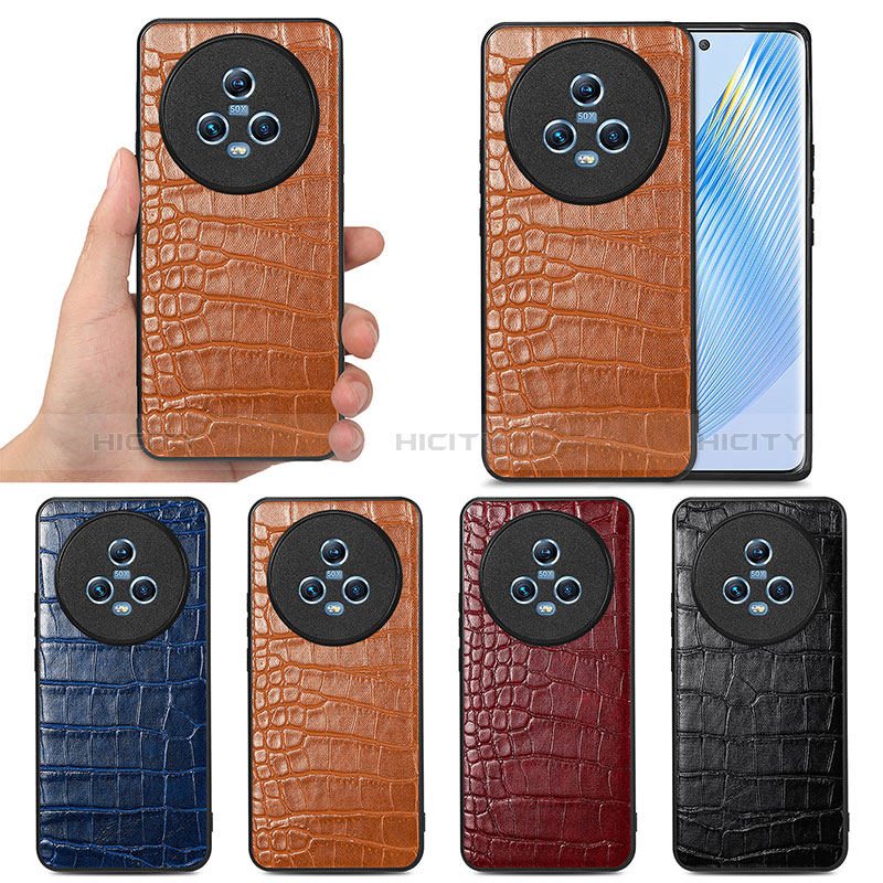 Coque Luxe Cuir Housse Etui S01D pour Huawei Honor Magic5 5G Plus