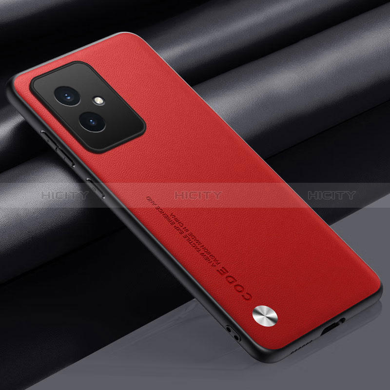 Coque Luxe Cuir Housse Etui S02 pour Huawei Honor 100 5G Rouge Plus