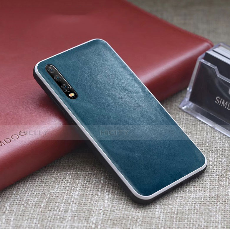 Coque Luxe Cuir Housse Etui S02 pour Huawei P30 Plus