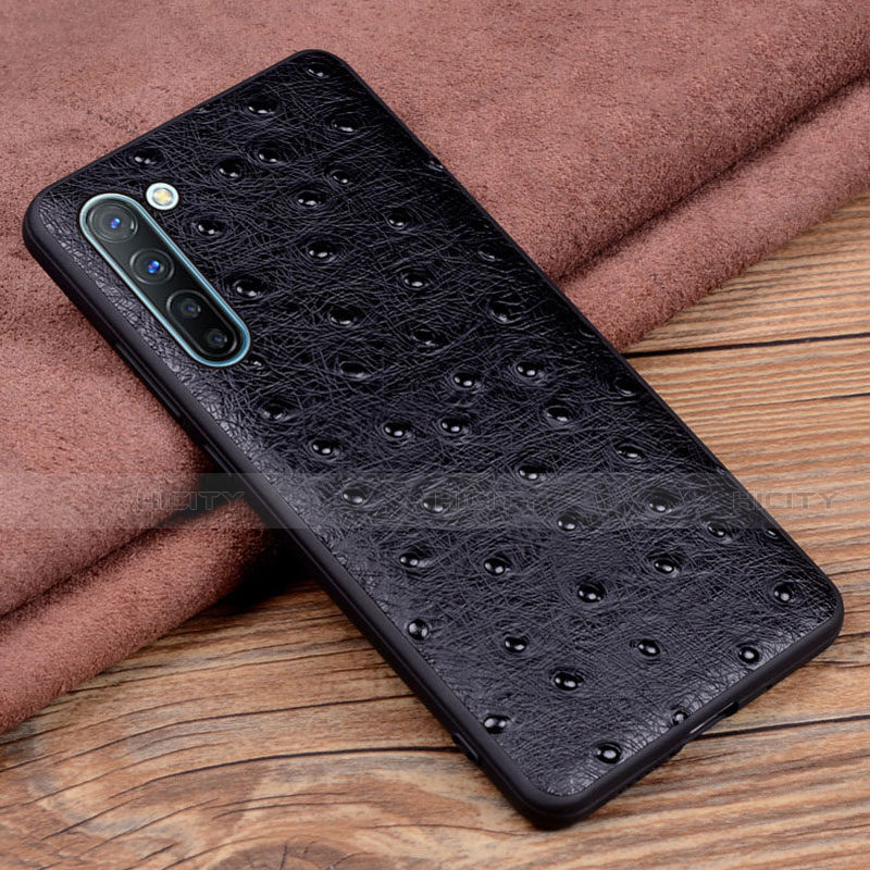 Coque Luxe Cuir Housse Etui S03 pour Oppo F15 Plus