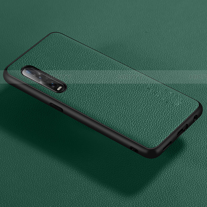 Coque Luxe Cuir Housse Etui S06 pour Oppo Find X2 Pro Plus