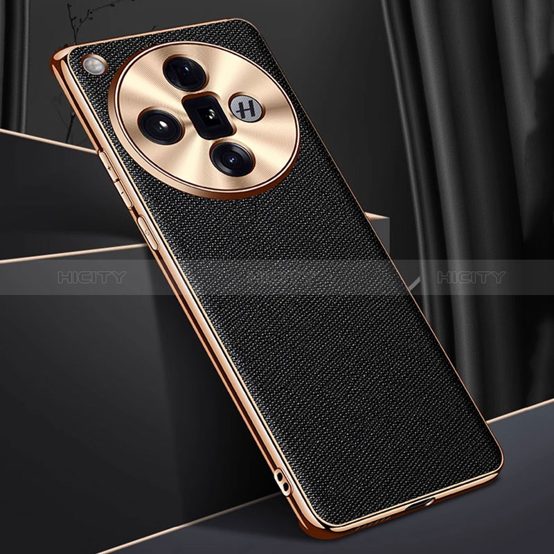 Coque Luxe Cuir Housse Etui S06 pour Oppo Find X7 5G Plus