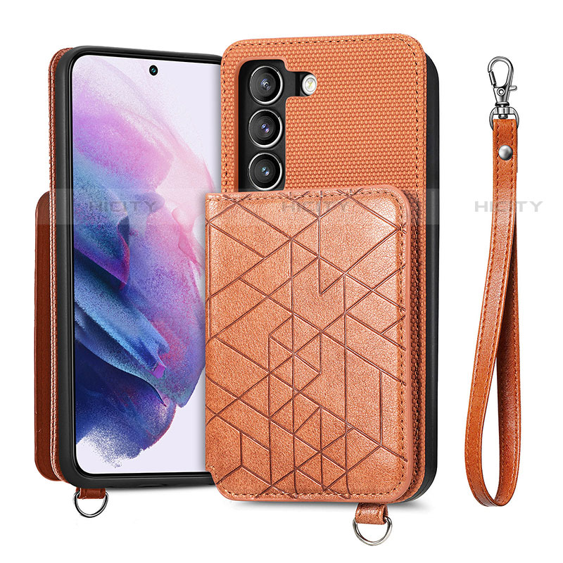 Coque Luxe Cuir Housse Etui S08D pour Samsung Galaxy S21 Plus 5G Plus