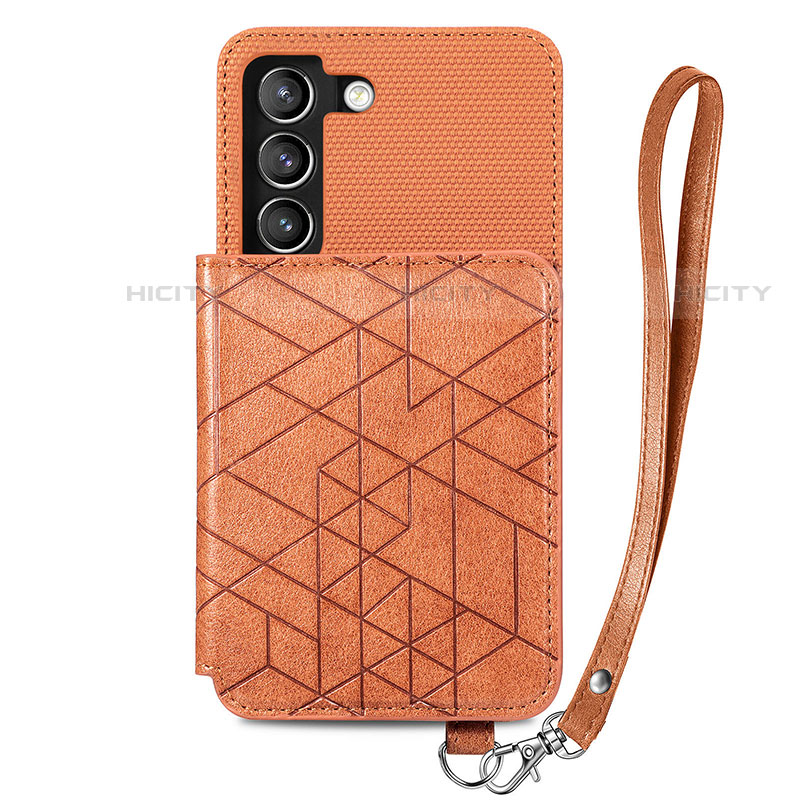 Coque Luxe Cuir Housse Etui S08D pour Samsung Galaxy S21 Plus 5G Plus