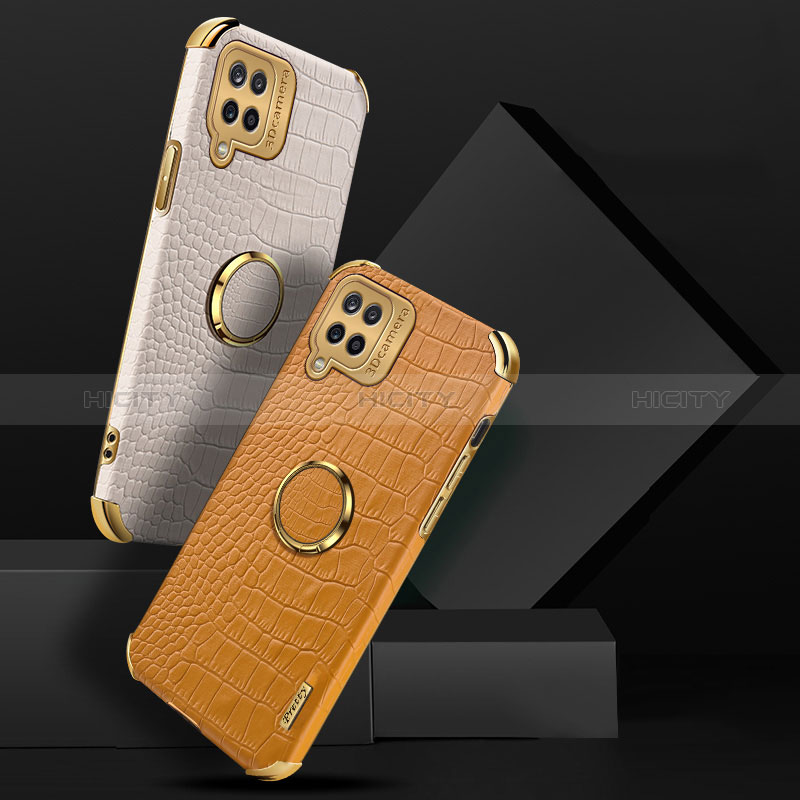 Coque Luxe Cuir Housse Etui XD1 pour Samsung Galaxy F12 Plus
