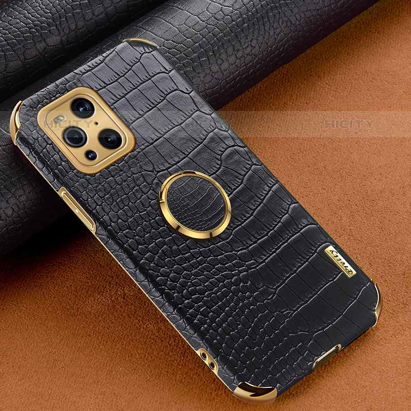 Coque Luxe Cuir Housse Etui XD2 pour Oppo Find X3 Pro 5G Plus