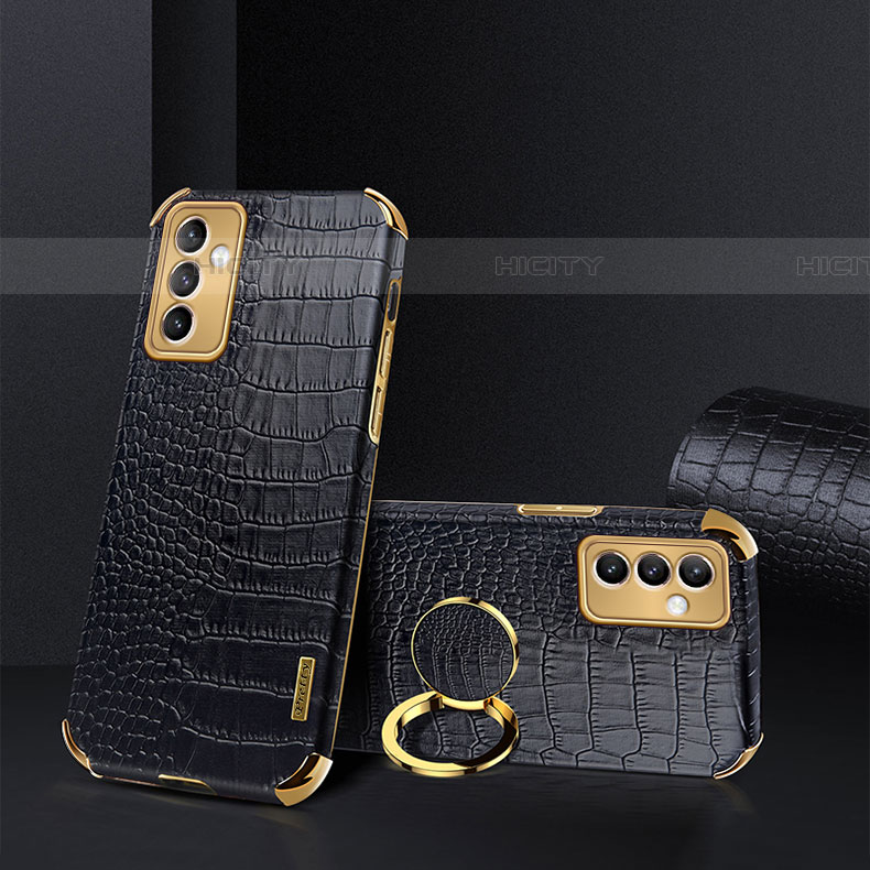 Coque Luxe Cuir Housse Etui XD2 pour Samsung Galaxy A05s Noir Plus