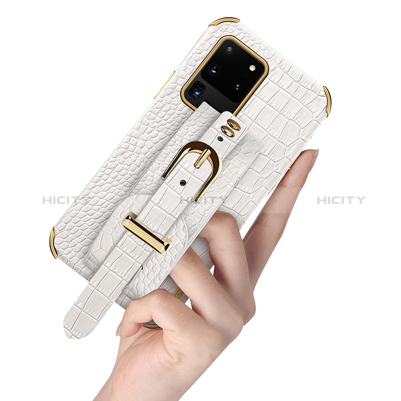 Coque Luxe Cuir Housse Etui XD2 pour Samsung Galaxy S20 Ultra 5G Plus