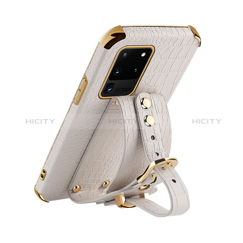 Coque Luxe Cuir Housse Etui XD2 pour Samsung Galaxy S20 Ultra Plus