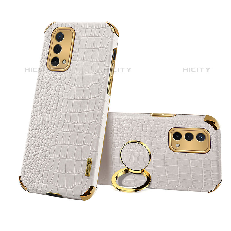 Coque Luxe Cuir Housse Etui XD3 pour OnePlus Nord N200 5G Blanc Plus
