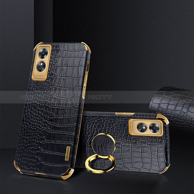 Coque Luxe Cuir Housse Etui XD3 pour Oppo A17 Plus