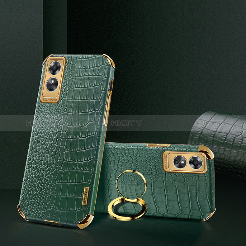 Coque Luxe Cuir Housse Etui XD3 pour Oppo A17 Plus