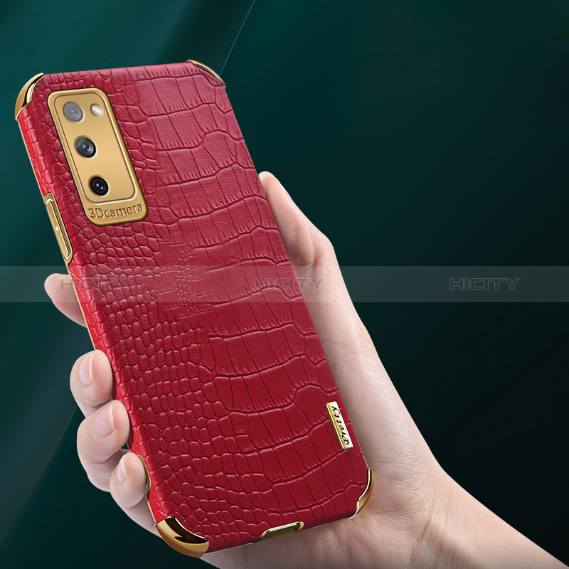 Coque Luxe Cuir Housse Etui XD3 pour Samsung Galaxy S20 FE (2022) 5G Plus