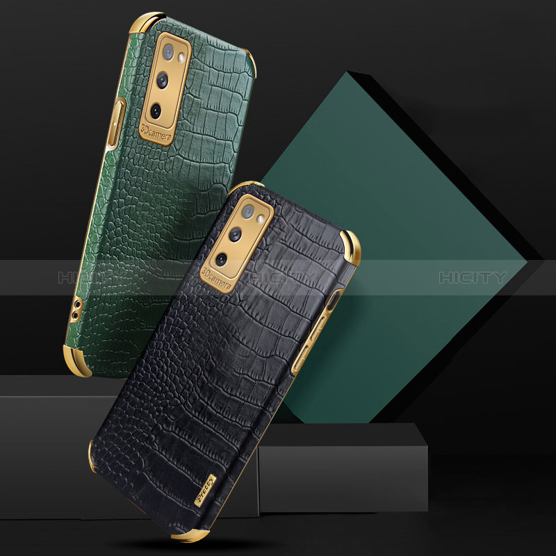 Coque Luxe Cuir Housse Etui XD3 pour Samsung Galaxy S20 Lite 5G Plus