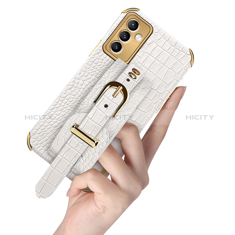 Coque Luxe Cuir Housse Etui XD5 pour Samsung Galaxy Quantum2 5G Plus