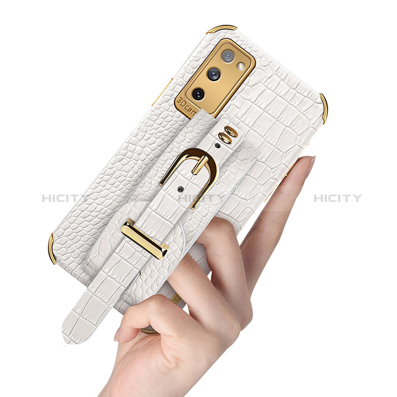 Coque Luxe Cuir Housse Etui XD5 pour Samsung Galaxy S20 Lite 5G Plus