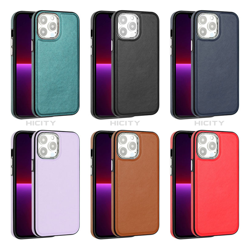 Coque Luxe Cuir Housse Etui Y03B pour Apple iPhone 14 Pro Plus