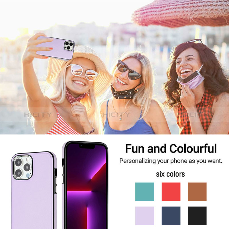 Coque Luxe Cuir Housse Etui Y03B pour Apple iPhone 14 Pro Plus