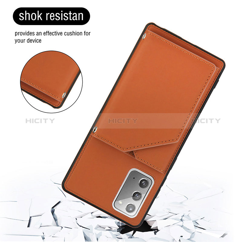 Coque Luxe Cuir Housse Etui Y03B pour Samsung Galaxy Note 20 5G Plus
