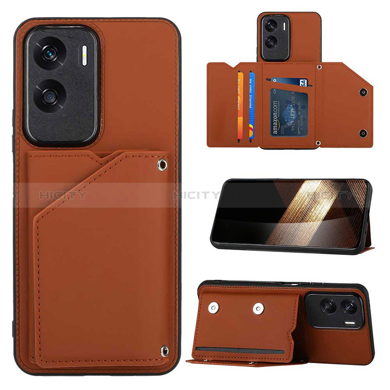 Coque Luxe Cuir Housse Etui YB1 pour Huawei Honor 90 Lite 5G Plus