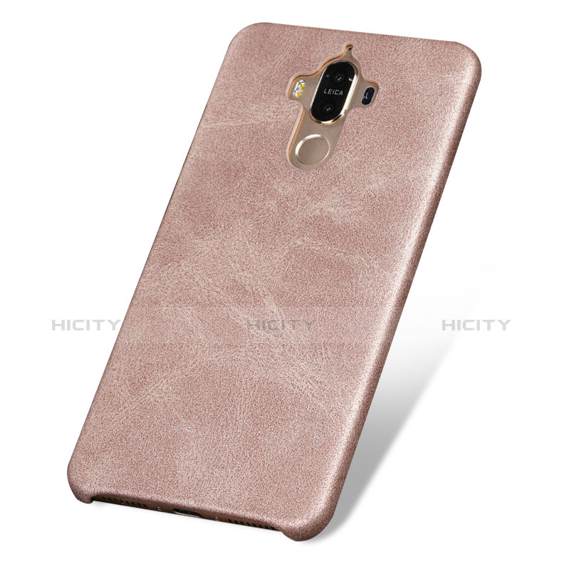 Coque Luxe Cuir Housse L02 pour Huawei Mate 9 Or Plus