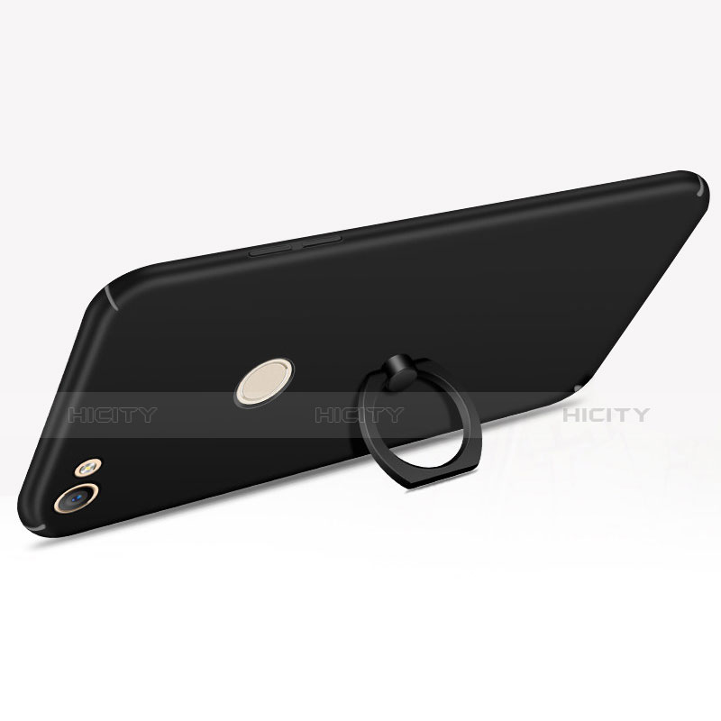 Coque Plastique Housse Etui Rigide Mat avec Support Bague Anneau A01 pour Xiaomi Redmi Note 5A High Edition Plus