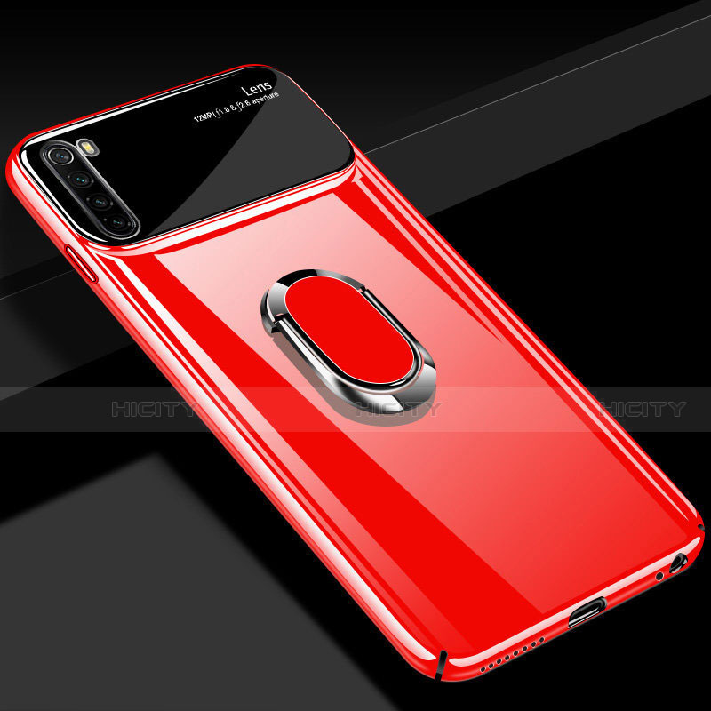 Coque Plastique Housse Etui Rigide Mat avec Support Bague Anneau Aimante Magnetique P03 pour Xiaomi Redmi Note 8 (2021) Plus