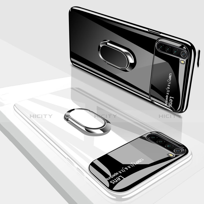 Coque Plastique Housse Etui Rigide Mat avec Support Bague Anneau Aimante Magnetique P03 pour Xiaomi Redmi Note 8 (2021) Plus