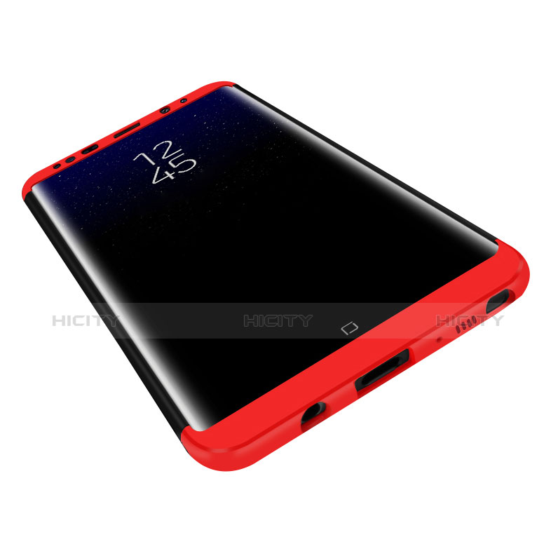 Coque Plastique Mat Protection Integrale 360 Degres Avant et Arriere Etui Housse M01 pour Samsung Galaxy Note 8 Plus